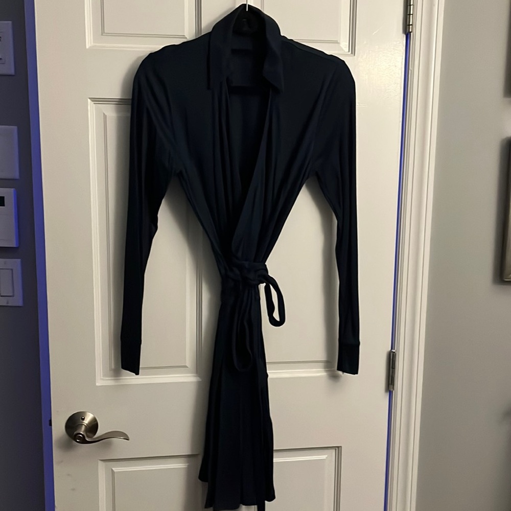 Tommy Hilfiger long sleeve wrap dress